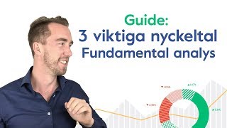 Guide Tre nyckeltal att hålla koll på  Fundamental analys [upl. by Nalorac339]