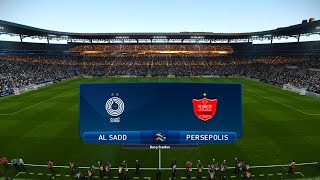 AlSadd vs Persepolis 21102024 AFC Champions League Elite PES 2021 [upl. by Meave66]