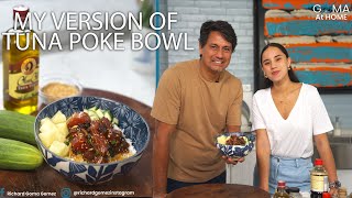 Goma At Home Tuna Poke Bowl For Juliana [upl. by Rugen]