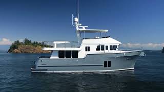 Northern Marine 57 Raised Piltohouse  Luxury Expedition Yacht [upl. by Enilaf]