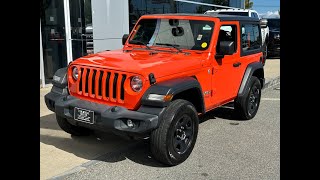 2020 Jeep Wrangler Sport Dartmouth New Bedford Fall River Wareham Fairhaven MA [upl. by Falk]