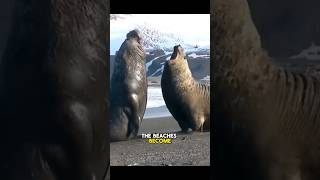 Have you ever witnessed Elephant seals engaging in combat [upl. by Ferreby]