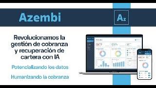 Optimiza tu gestión de cartera con IA Descubre el software de Azembi [upl. by Imer]