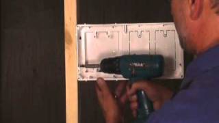 Recessed Tv Outlet Box How To Hide Wires In Your Wall [upl. by Hotchkiss485]