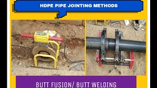 HDPE Pipe Jointing [upl. by Steffen941]