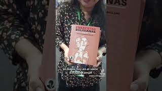 Ensayistas Bolivianas 70 escritoras de Bolivia en un solo Libro Feria Internacional del Libro SC [upl. by Hultgren414]