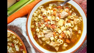 COPYCAT CARRABBAS SPICY CHICKEN SOUP [upl. by Swanhilda690]