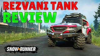 Rezvani Tank Review  The New Standalone DLC  SnowRunner [upl. by Abernathy]