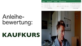 Kaufkurs einer Anleihe in Excel berechnen I Excelpedia [upl. by Ayotahc893]