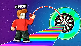 ROBLOX CHOP AND FROSTY PLAY DART SIMULATOR CHALLENGE [upl. by Henka]