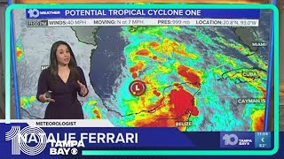 Tracking the Tropics Potential Tropical Cyclone 1 likely to become first named storm [upl. by Leigha]