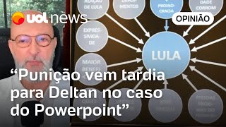 Punição a Deltan no caso do PowerPoint de Lula vem tarde diz Josias Fez prejulgamento inadequado [upl. by Adnarahs955]