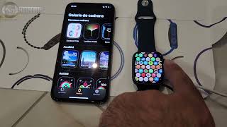 Apple Watch SERIES 7 Blue test [upl. by Gnirps460]