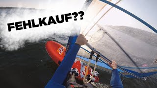 Erster Test des Starboard Race Foils  TRAUM oder FEHLKAUF  Windsurfen Möhnesee [upl. by Yessej525]