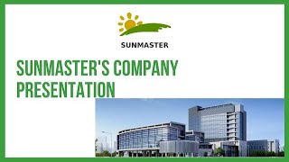 2022 Sunmasters Company Presentation [upl. by Straus339]