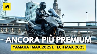 Yamaha TMax 560 2025  Scooter sportivo all’ennesima potenza [upl. by Akimad]