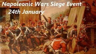 Mount amp Blade Napoleonic Wars Siege Battle  Thursday 24th January  77y Regiment [upl. by Rodolfo513]