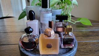 February Perfume Tray  January Recap [upl. by Eliezer399]