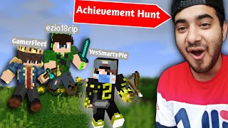 1 V 2 Minecraft Achievement Hunt Manhunt [upl. by Leelaj672]