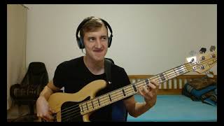 Tokyo Dream  Allan Holdsworth Bass Cover [upl. by Lovash883]