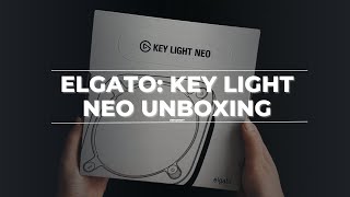 Elgato Key Light Neo Unboxing Lighting Done Right elgato [upl. by Eiloj]