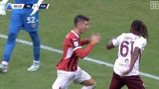 Alvaro Morata Goal AC Milan vs Torino 22 All Goals and Extended Highlights Sirie A 202425 [upl. by Betty]