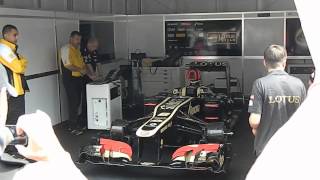 Lotus F1 исполняет Гимн России [upl. by Donatelli]