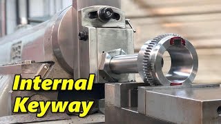 Shaping a Tapered Bore Internal Keyway [upl. by Pincus]