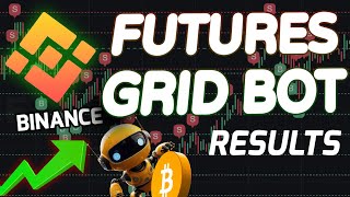 Binance Trading Bot Results Futures Grid bot [upl. by Neetsyrk58]