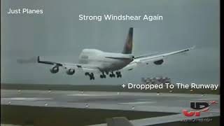 Aviation Edit Series Kai Tak ApproachLandingFunny Stuff 1995 [upl. by Ecylla]