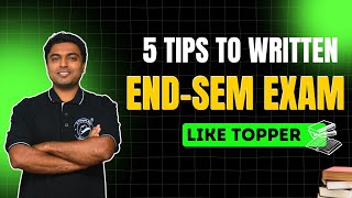 5 Tips to Written Endsem Exam Like Topper  You Can Do Now  sppuexam engineering sppu [upl. by Hanauq693]