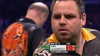 ᴴᴰ Adrian Lewis vs Raymond van Barneveld  Week 8  Betway Premier League Darts 2016 [upl. by Novets875]