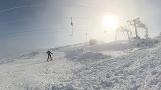 Wee look at conditions on Glencoe Mountain Resort 26th February 2024 [upl. by Ecnahoy12]