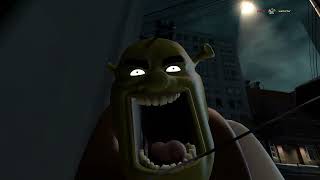 SCARY SHREK  DARK NYC gmod nextbot [upl. by Shamus433]