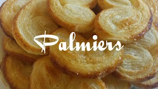 Palmiers بالميي بالسكر مورق ومقرمش ولذيذ وأحسن 🔝😍من ديال المخابز [upl. by Natalya189]