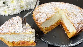 Ich habe noch nie so einen leckeren Apfelkuchen gegessen 😋😋😋 Weltberühmter Joghurtkuchen [upl. by Aerdnahc]