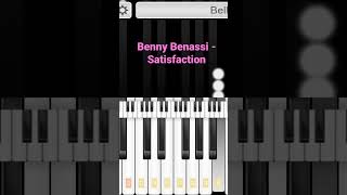 Benny Benassi  Satisfaction Гиги за шаги Piano Cover shorts bennybenassi satisfaction [upl. by Marj]