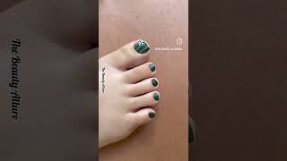 Toes nail 💅 paint design youtubeshorts makeup beauty makeuptutorial [upl. by Ysak]