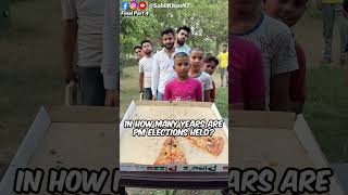 Shahid Ki Shadi Kab Hogi 😂 Funny GK Question Challenge For Worlds Largest Pizza🍕P4 gkchallenge [upl. by Anoli]