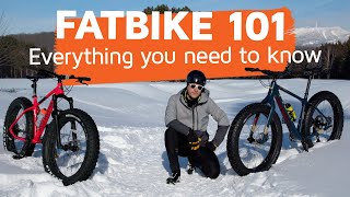 Fatbike 101 Everything you need to know [upl. by Aixela861]