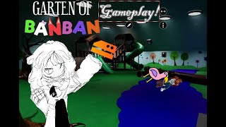 Garten of Banban Gameplay  how to get a win in Garten of banban [upl. by Oj]