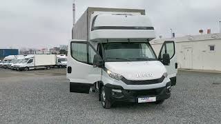 IVECO DAILY 50C17 VALNÍK 12 PALET DO 35T ČR1MAJITEL [upl. by Krenn508]