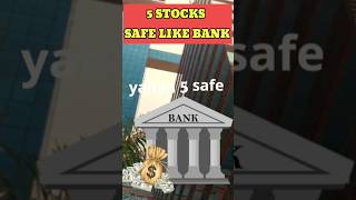 5 Safe Stocks to Invest in Long Term  Stock Market for Beginners  Share market basics for beginner [upl. by Son]