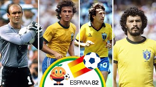 Brazil World Cup 1982 squad Then and Now  ESPANA 82 [upl. by Doelling]