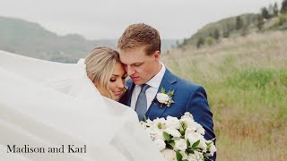 Larc Hill Vineyard Chelan Wedding [upl. by Irakab454]