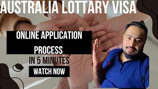 Australia lottary visa 2024 australia trending australiavisa australiaworkpermit [upl. by Stimson]