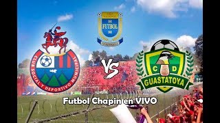 MUNICIPAL VS GUASTATOYA EN VIVO [upl. by Ydolem422]