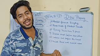 Hindi What is Dow Theory  TenetsCharacteristics of Dow Theory  For BBAMBABcomMcom [upl. by Obmar]