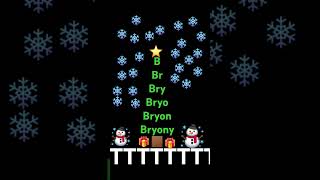 Here you go bryony christmas [upl. by Waverly]