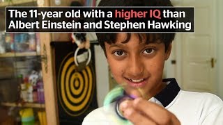 Meet the 11year old with a higher IQ than Albert Einstein and Stephen Hawking [upl. by Kanya]